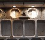 Portabottiglie per cantina WineMOD .Progetto per Ristorante Piramide